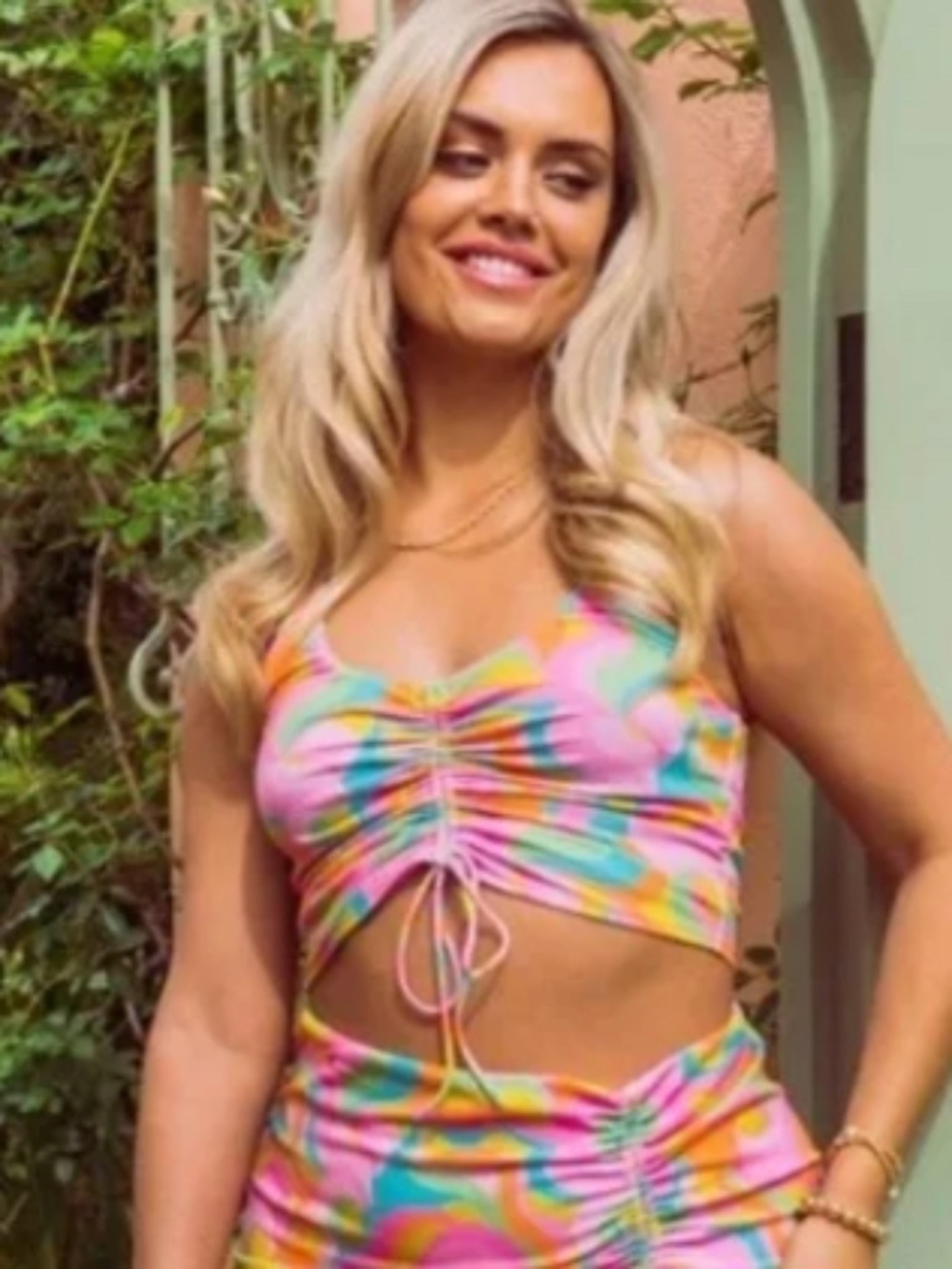 SHOW ME YOUR MUMU BARBIE RETRO PARTY WAVE KRISSY TOP
